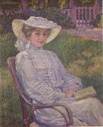 Theo Van Rysselberghe The Woman in White oil painting picture wholesale